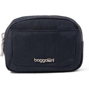 imageBaggallini Womens Pocket Cosmetic  Lightweight Bag  Travel Essentials Makeup Organizer SmallMiniFrench Navy