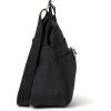 imageBaggallini Cross Over Crossbody Women 11x85 Medium Travel Bag Lightweight WaterResistant Nylon Organized Handbag PurseBlack Zebra Emboss