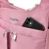 imageBaggallini Cross Over Crossbody Women 11x85 Medium Travel Bag Lightweight WaterResistant Nylon Organized Handbag PurseDusty Mauve