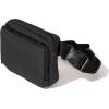 imageBaggallini Modern Belt Bag 5x8 Travel Fanny Pack Sling Bag Waistpack wRFID Card Holder Waterresistant Crossbody BagBlack Puff
