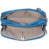 imageBaggallini Modern Belt Bag 5x8 Travel Fanny Pack Sling Bag Waistpack wRFID Card Holder Waterresistant Crossbody BagCerulean Gloss Ripstop