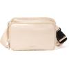 imageBaggallini Modern Belt Bag 5x8 Travel Fanny Pack Sling Bag Waistpack wRFID Card Holder Waterresistant Crossbody BagChampagne Puff