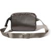 imageBaggallini Modern Belt Bag 5x8 Travel Fanny Pack Sling Bag Waistpack wRFID Card Holder Waterresistant Crossbody BagGunmetal Puff