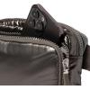 imageBaggallini Modern Belt Bag 5x8 Travel Fanny Pack Sling Bag Waistpack wRFID Card Holder Waterresistant Crossbody BagGunmetal Puff