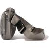 imageBaggallini Modern Belt Bag 5x8 Travel Fanny Pack Sling Bag Waistpack wRFID Card Holder Waterresistant Crossbody BagGunmetal Puff