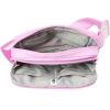 imageBaggallini Modern Belt Bag 5x8 Travel Fanny Pack Sling Bag Waistpack wRFID Card Holder Waterresistant Crossbody BagHibiscus Pink
