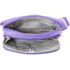imageBaggallini Modern Belt Bag 5x8 Travel Fanny Pack Sling Bag Waistpack wRFID Card Holder Waterresistant Crossbody BagLavender Surf