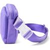 imageBaggallini Modern Belt Bag 5x8 Travel Fanny Pack Sling Bag Waistpack wRFID Card Holder Waterresistant Crossbody BagLavender Surf