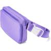 imageBaggallini Modern Belt Bag 5x8 Travel Fanny Pack Sling Bag Waistpack wRFID Card Holder Waterresistant Crossbody BagLavender Surf