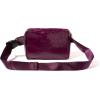 imageBaggallini Modern Belt Bag 5x8 Travel Fanny Pack Sling Bag Waistpack wRFID Card Holder Waterresistant Crossbody BagMulberry Gloss Ripstop