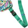 imageBaggallini Modern Belt Bag 5x8 Travel Fanny Pack Sling Bag Waistpack wRFID Card Holder Waterresistant Crossbody BagParadise Print