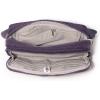 imageBaggallini Modern Belt Bag 5x8 Travel Fanny Pack Sling Bag Waistpack wRFID Card Holder Waterresistant Crossbody BagPlum Twilight Puff