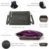 imageBaggallini Original Everyday 11x 75 Crossbody Bags for Women RFID Protected Lightweight Nylon Zippered Travel PurseCharcoal