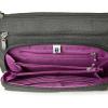 imageBaggallini Original Everyday 11x 75 Crossbody Bags for Women RFID Protected Lightweight Nylon Zippered Travel PurseCharcoal