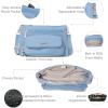 imageBaggallini Original Everyday 11x 75 Crossbody Bags for Women RFID Protected Lightweight Nylon Zippered Travel PurseCornflower