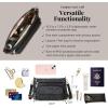 imageBaggallini Original Everyday 11x 75 Crossbody Bags for Women RFID Protected Lightweight Nylon Zippered Travel PurseMidnight Blossom Print