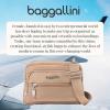 imageBaggallini Triple Zip Small Crossbody Bag for Women  8x6 Lightweight Convertible Fanny Pack Belt BagBeach