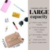 imageBaggallini Triple Zip Small Crossbody Bag for Women  8x6 Lightweight Convertible Fanny Pack Belt BagBeach