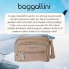imageBaggallini Triple Zip Small Crossbody Bag for Women  8x6 Lightweight Convertible Fanny Pack Belt BagBeach