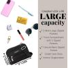 imageBaggallini Triple Zip Small Crossbody Bag for Women  8x6 Lightweight Convertible Fanny Pack Belt BagBlack With Sand Lining