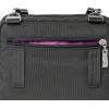 imageBaggallini Triple Zip Small Crossbody Bag for Women  8x6 Lightweight Convertible Fanny Pack Belt BagCharcoal