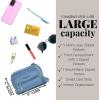 imageBaggallini Triple Zip Small Crossbody Bag for Women  8x6 Lightweight Convertible Fanny Pack Belt BagCornflower
