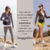 imageBaggallini Triple Zip Small Crossbody Bag for Women  8x6 Lightweight Convertible Fanny Pack Belt BagCrimson Red