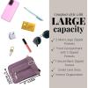 imageBaggallini Triple Zip Small Crossbody Bag for Women  8x6 Lightweight Convertible Fanny Pack Belt BagMisty Purple