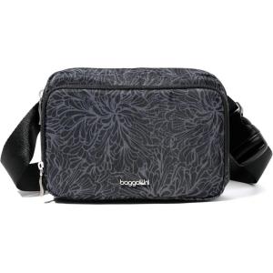 imageBaggallini Modern Belt Bag 5x8 Travel Fanny Pack Sling Bag Waistpack wRFID Card Holder Waterresistant Crossbody BagMidnight Blossom