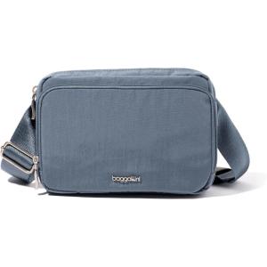 imageBaggallini Modern Belt Bag 5x8 Travel Fanny Pack Sling Bag Waistpack wRFID Card Holder Waterresistant Crossbody BagMist