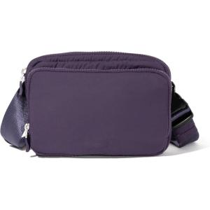 imageBaggallini Modern Belt Bag 5x8 Travel Fanny Pack Sling Bag Waistpack wRFID Card Holder Waterresistant Crossbody BagPlum Twilight Puff