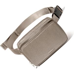 imageBaggallini Modern Belt Bag 5x8 Travel Fanny Pack Sling Bag Waistpack wRFID Card Holder Waterresistant Crossbody BagSterling Shimmer