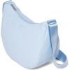 imageBaggallini Swift Crescent Crossbody Bag for Women  Lightweight 12quotx8quot Travel Purse HandbagBlite Ice Blue