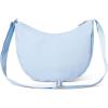 imageBaggallini Swift Crescent Crossbody Bag for Women  Lightweight 12quotx8quot Travel Purse HandbagBlite Ice Blue