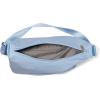 imageBaggallini Swift Crescent Crossbody Bag for Women  Lightweight 12quotx8quot Travel Purse HandbagBlite Ice Blue