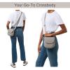 imageBaggallini Swift Flap Mini 63quotx7quot Lightweight Small Travel Purse with Crossbody Strap and RFIDBlite Black