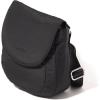 imageBaggallini Swift Flap Mini 63quotx7quot Lightweight Small Travel Purse with Crossbody Strap and RFIDBlite Black