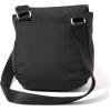 imageBaggallini Swift Flap Mini 63quotx7quot Lightweight Small Travel Purse with Crossbody Strap and RFIDBlite Black