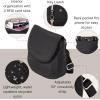 imageBaggallini Swift Flap Mini 63quotx7quot Lightweight Small Travel Purse with Crossbody Strap and RFIDBlite Black