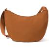 imageBaggallini Swift Crescent Crossbody Bag for Women  Lightweight 12quotx8quot Travel Purse HandbagBlite Caramel