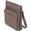 imageBaggallini Crossbody Bag for Women 10quot X 107quot Lightweight Handbags with RFID Card Slots Interior DividerDark Umber Heritage