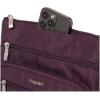 imageBaggallini Crossbody Bag for Women 10quot X 107quot Lightweight Handbags with RFID Card Slots Interior DividerPlum Heritage