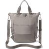 imageBaggallini All Set 3 in 1 Tote Backpack  15quotx105quot Lightweight Travel Bag wRFID Phone WristletSterling Shimmer