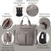 imageBaggallini All Set 3 in 1 Tote Backpack  15quotx105quot Lightweight Travel Bag wRFID Phone WristletSterling Shimmer
