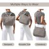 imageBaggallini Trifecta Convertible Backpack Crossbody Tote Bag11x12 Lightweight Travel Bag WRFID Phone WristletThyme