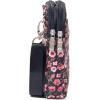 imageBaggallini Modern Take Two RFID 5quotx7quot Lightweight Small Phone Wallet Crossbody BagNylon Travel PurseAutumn Peony