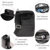 imageBaggallini Modern Take Two RFID 5quotx7quot Lightweight Small Phone Wallet Crossbody BagNylon Travel PurseBlack Gloss Ripstop
