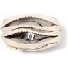 imageBaggallini Modern Take Two RFID 5quotx7quot Lightweight Small Phone Wallet Crossbody BagNylon Travel PurseChampagne Puff