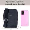 imageBaggallini Modern Take Two RFID 5quotx7quot Lightweight Small Phone Wallet Crossbody BagNylon Travel PurseFrench Navy