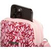 imageBaggallini Modern Take Two RFID 5quotx7quot Lightweight Small Phone Wallet Crossbody BagNylon Travel PurseHeart Print